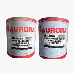 KIT AUROPOXI ANTICORROSIVO ROJO OXIDO II (A+B)